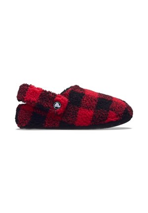 CHECK COZZZY - Pantoffels - varsity red black