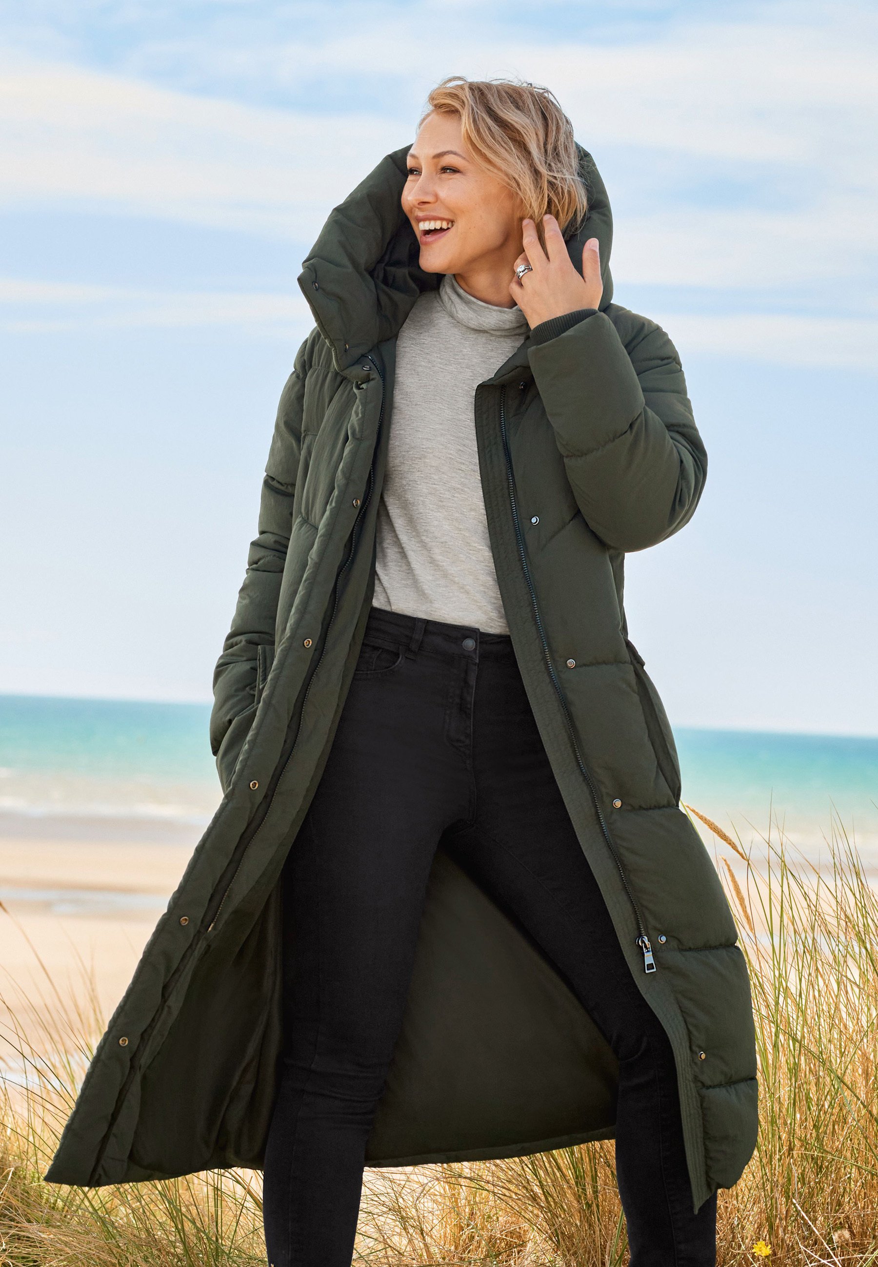 Fashion Next Emma Willis Long Padded Jacket Next X Emma Willis