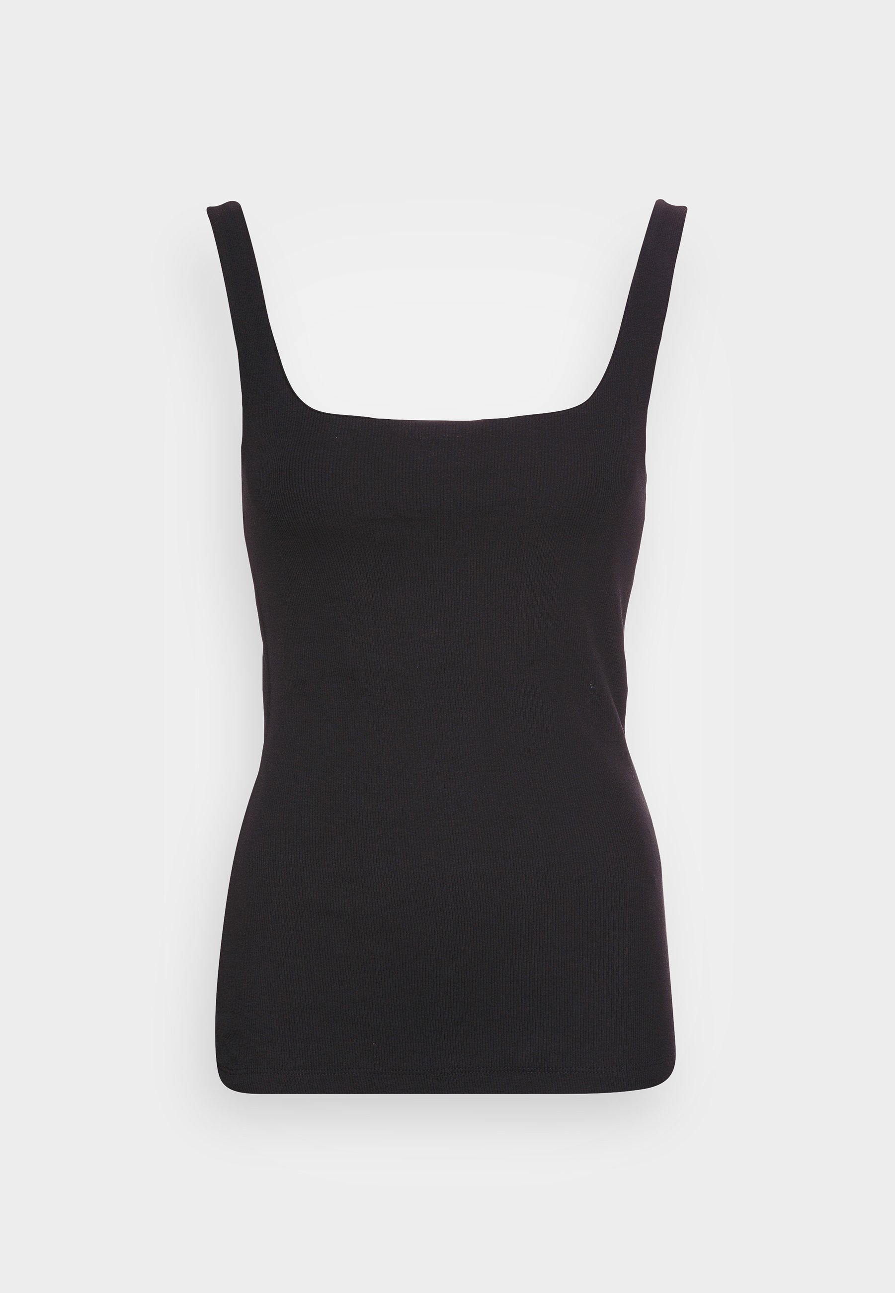 Black tank top