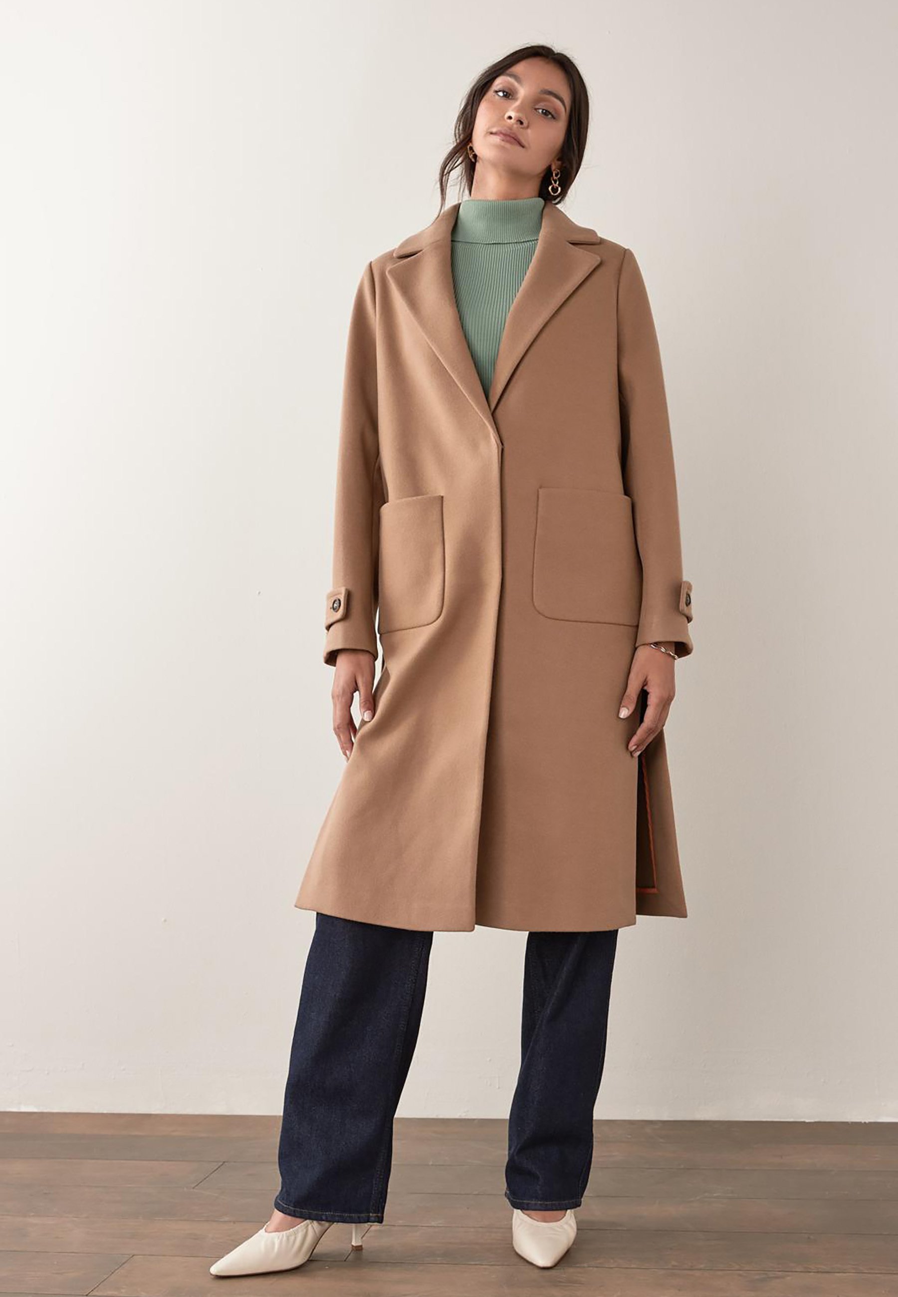 next beige coat