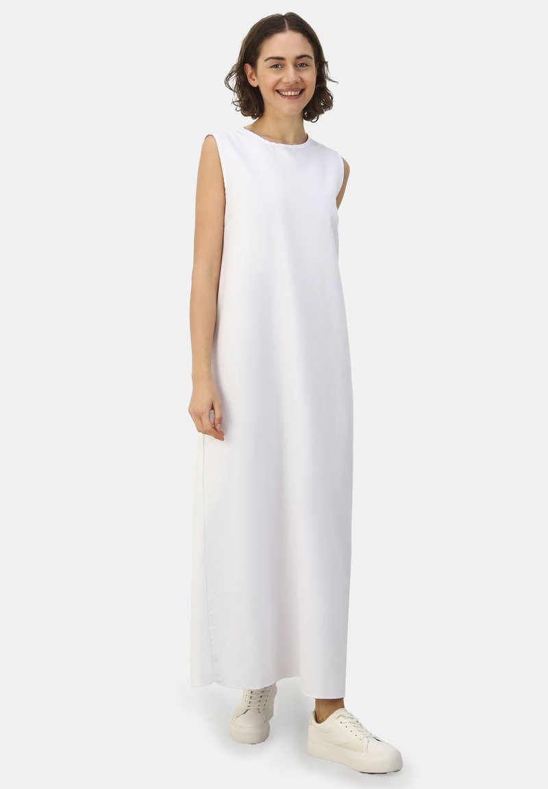 Modanisa Maxi šaty - white