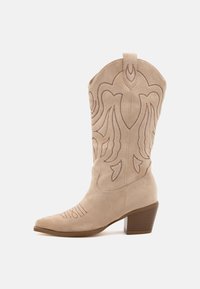 ZORRY - Botas de cowboy/motociclista - nude