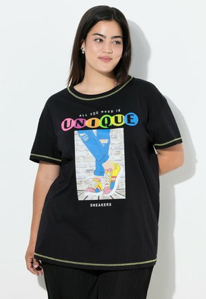 T-Shirt print - black
