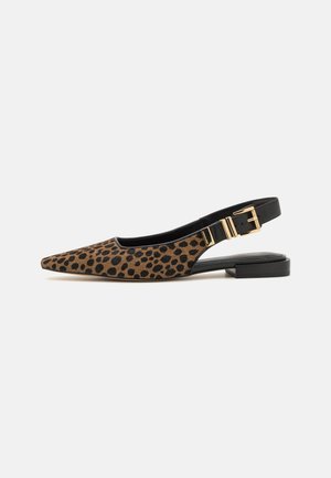 DARRINGTON FLAT - Slingback ballet pumps - husk
