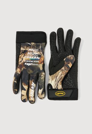 RACING GLOVES UNISEX - Cimdi - green/brown