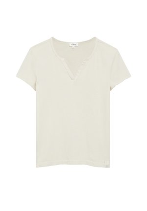 s.Oliver, T-SHIRT - T-shirt basic - helles beige