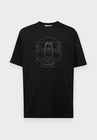 Apdrukāts T-krekls - nero