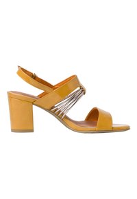 Marco Tozzi Sandals - saffron pat.c.