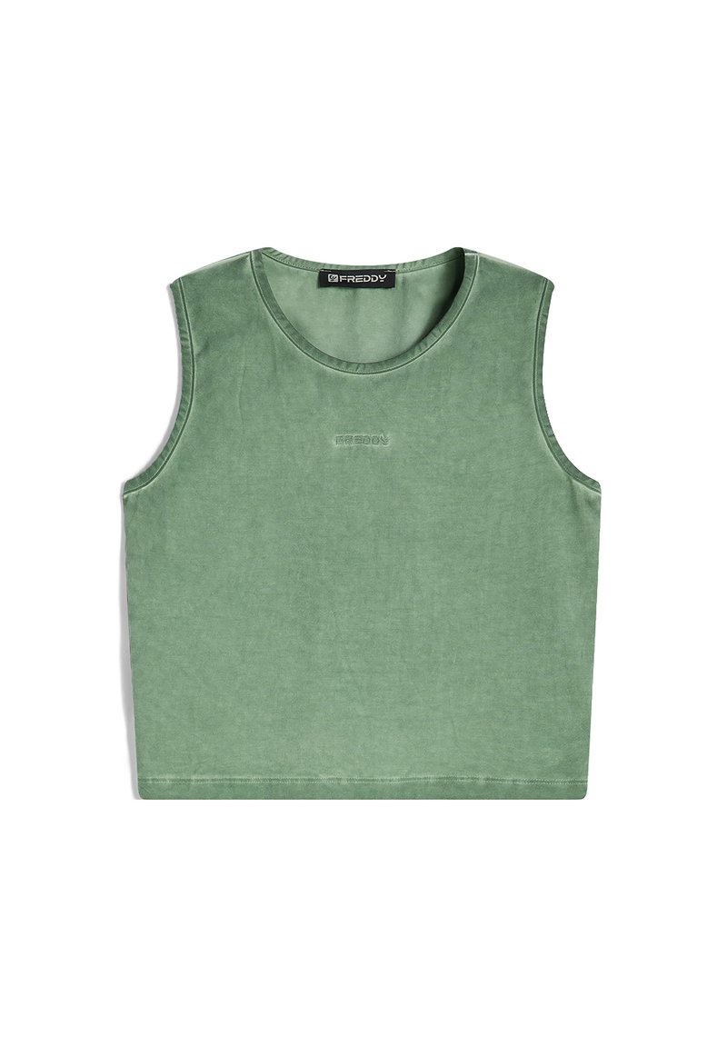 Freddy CROP  SLIM FIT zielony