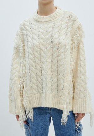 KLARA - Strickpullover - beige