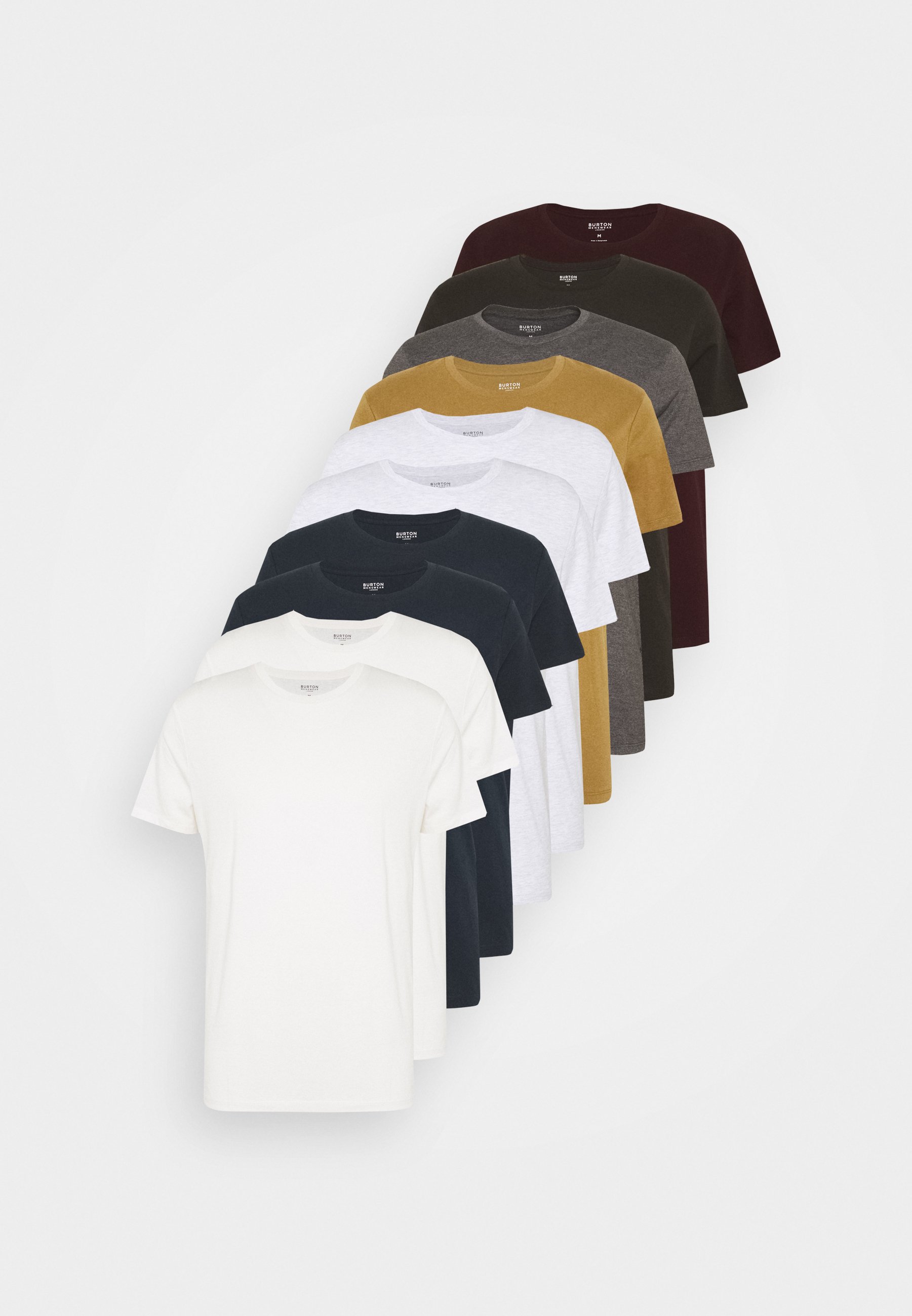 Men SHORT SLEEVE CREW 10 PACK - Basic T-shirt Men SHORT SLEEVE CREW 10 PACK - Basic T-shirt