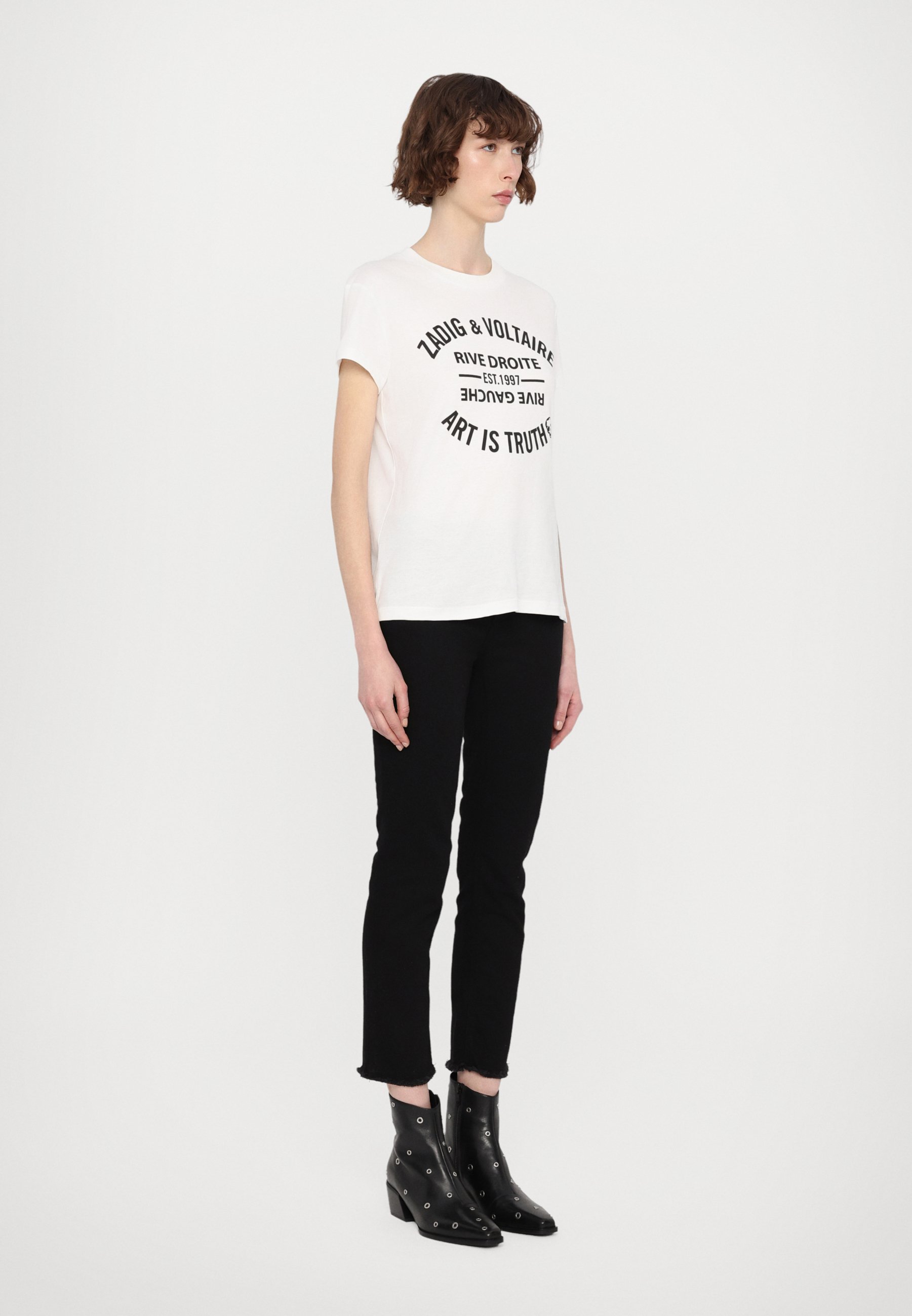 【関税込み】Walk Ico Blason Eco T-Shirt - Zadig & Voltaire - T-shirt WALK ICO BLASON Zadig&Voltaire | Regular Fit | color