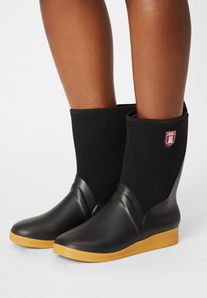SHIETWEDDERBOTTEN - Regenlaarzen - schwarz/gum