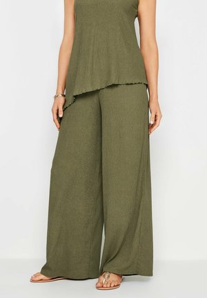 Long Tall Sally WIDE LEG - Trousers - khaki