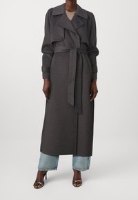 VILA Mantel - mottled dark grey