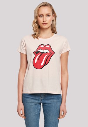 THE ROLLING STONES CLASSIC TONGUE - Print T-shirt - pink