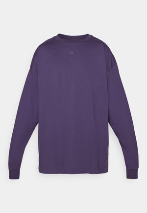 adidas Performance TEE - Top dugih rukava - aurora plum