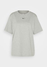 TEE - Camiseta básica - dark grey heather/black
