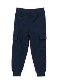 s.Oliver MIT TASCHEN - Cargo hlače - navy