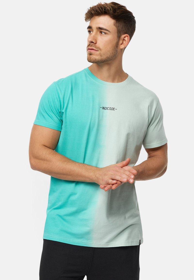 INDICODE JEANS INGIBS - T-shirts print - quiet wave