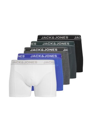 JACBLACK FRIDAY 5 PACK - Uske bokserice - black pack/dark grey melange - forest river - dazzling blue - black