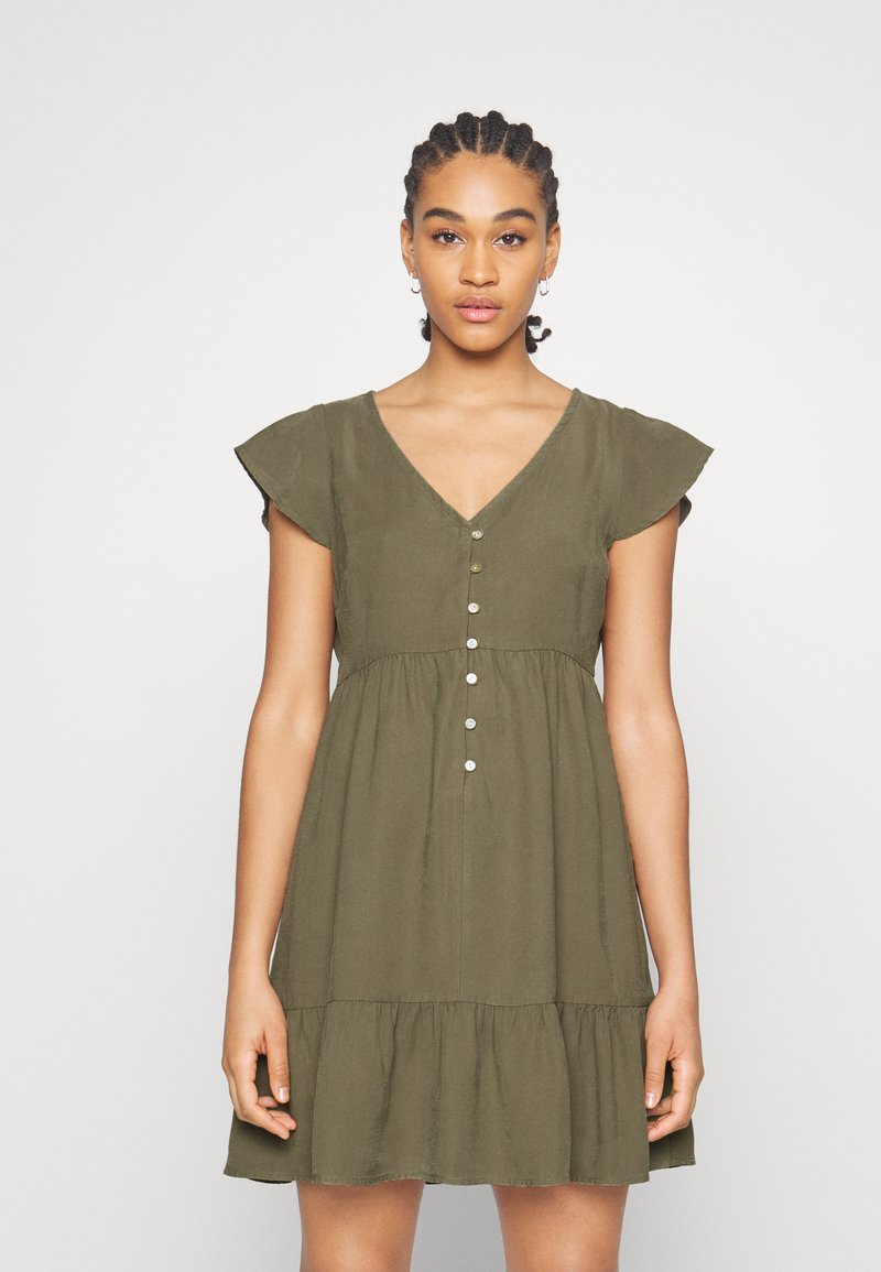ONLY ONLMAGO LIFE SHORT DRESS Dnevna haljina kalamata/kaki Zalando.hr