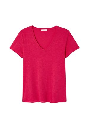 American Vintage, T-SHIRT FEMME JACKSONVILLE - T-shirt basic - magenta vintage