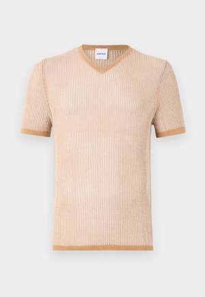 ASPESI Pullover - beige/bianco