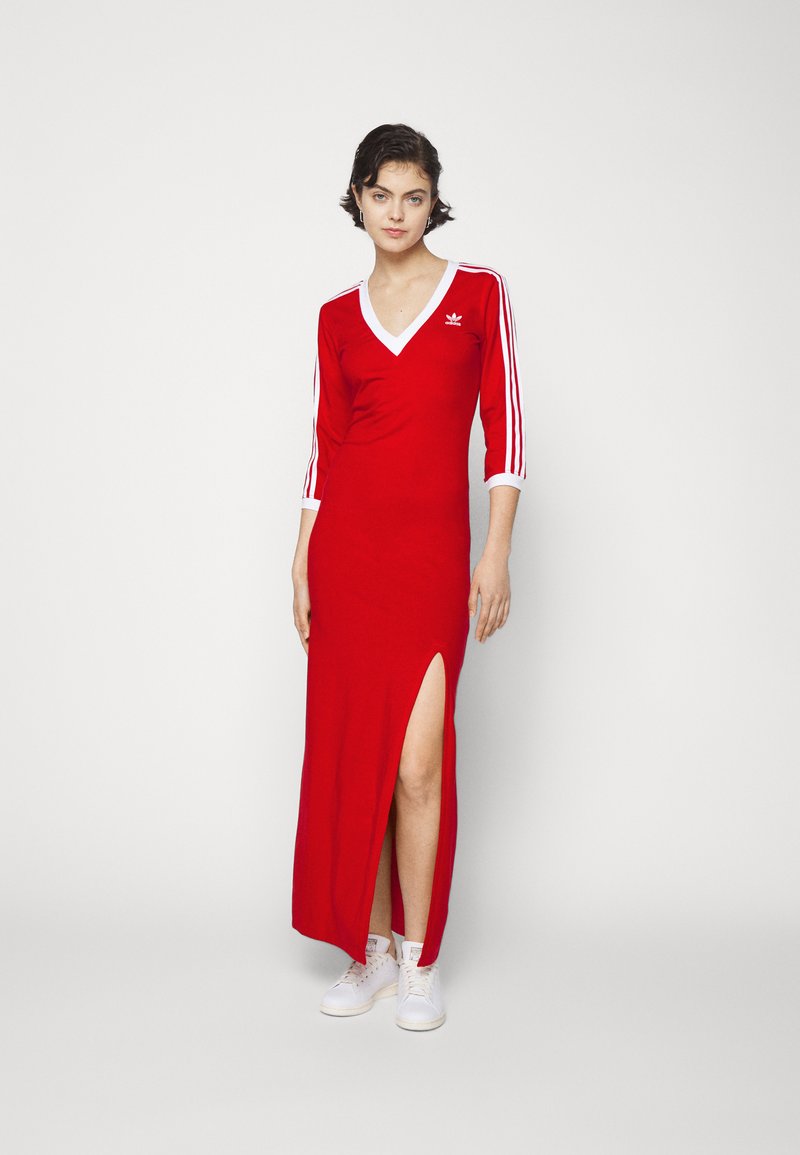 adidas Originals Jersey dress - better scarlet/red - Zalando