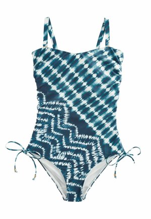 Costume da bagno - navy tie dye