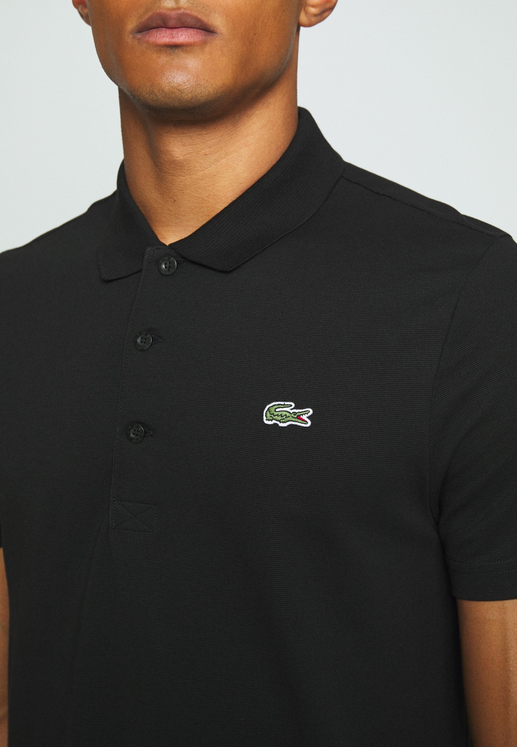 polo lacoste black