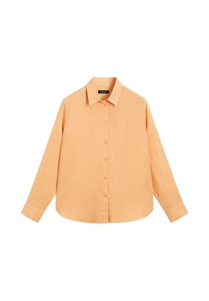 Massimo Dutti, Košilová halenka  - mottled orange