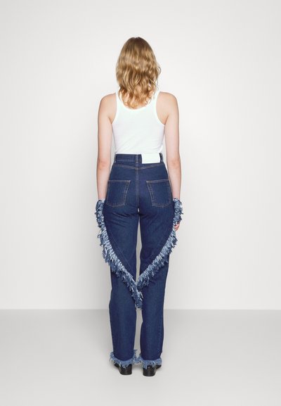 Ksenia Schnaider COWBOY PANTS - Straight leg jeans - vintage denim mixed colour