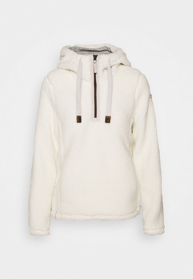 HAUKIVUORI - Fleecepullover - natural white