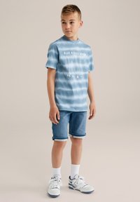 WE Fashion BLUE RIDGE - Džinsiniai šortai - navy blue