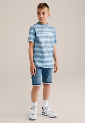 WE Fashion BLUE RIDGE - Shorts vaqueros - navy blue