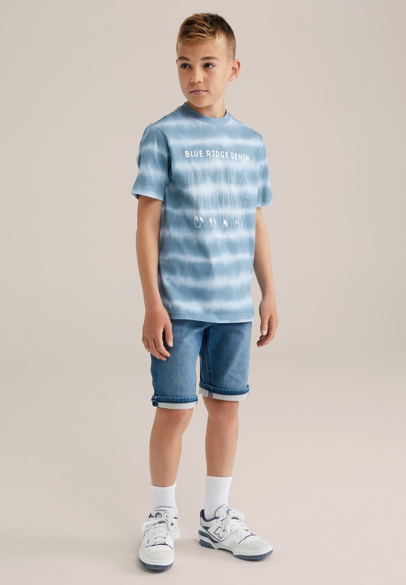 WE Fashion BLUE RIDGE - Džinsiniai šortai - navy blue