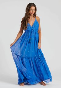 South Beach SEQUIN DETAIL CAMI - Vardagsklänning - blue