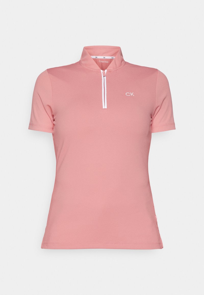 Calvin Klein Golf T-shirt print donkerroze Calvin Klein Golf T-shirt print donkerroze