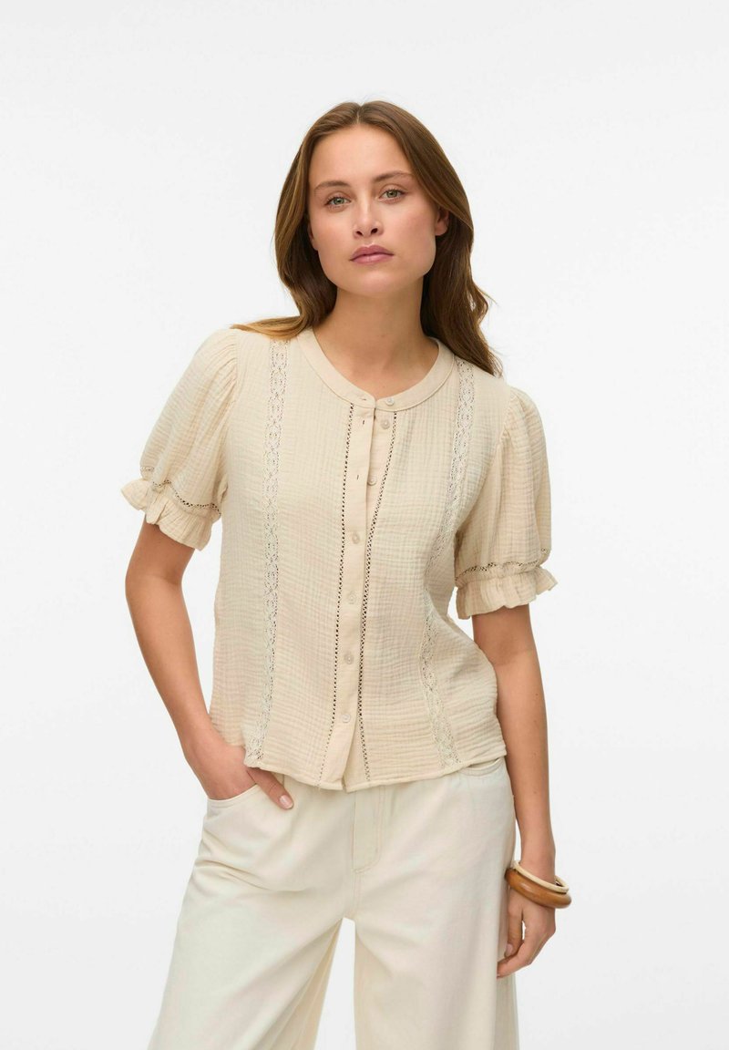 Vero Moda Pluus - oatmeal