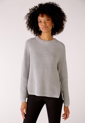 RUBI MIT REISSVERSCHLUSS - Jumper - light grey