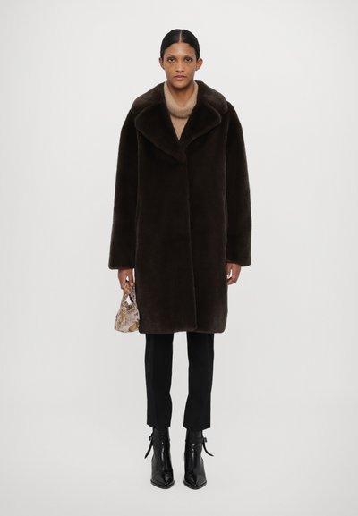 STAND STUDIO CAMILLE COCOON COAT - Vinterkåpe / -frakk - ash brown