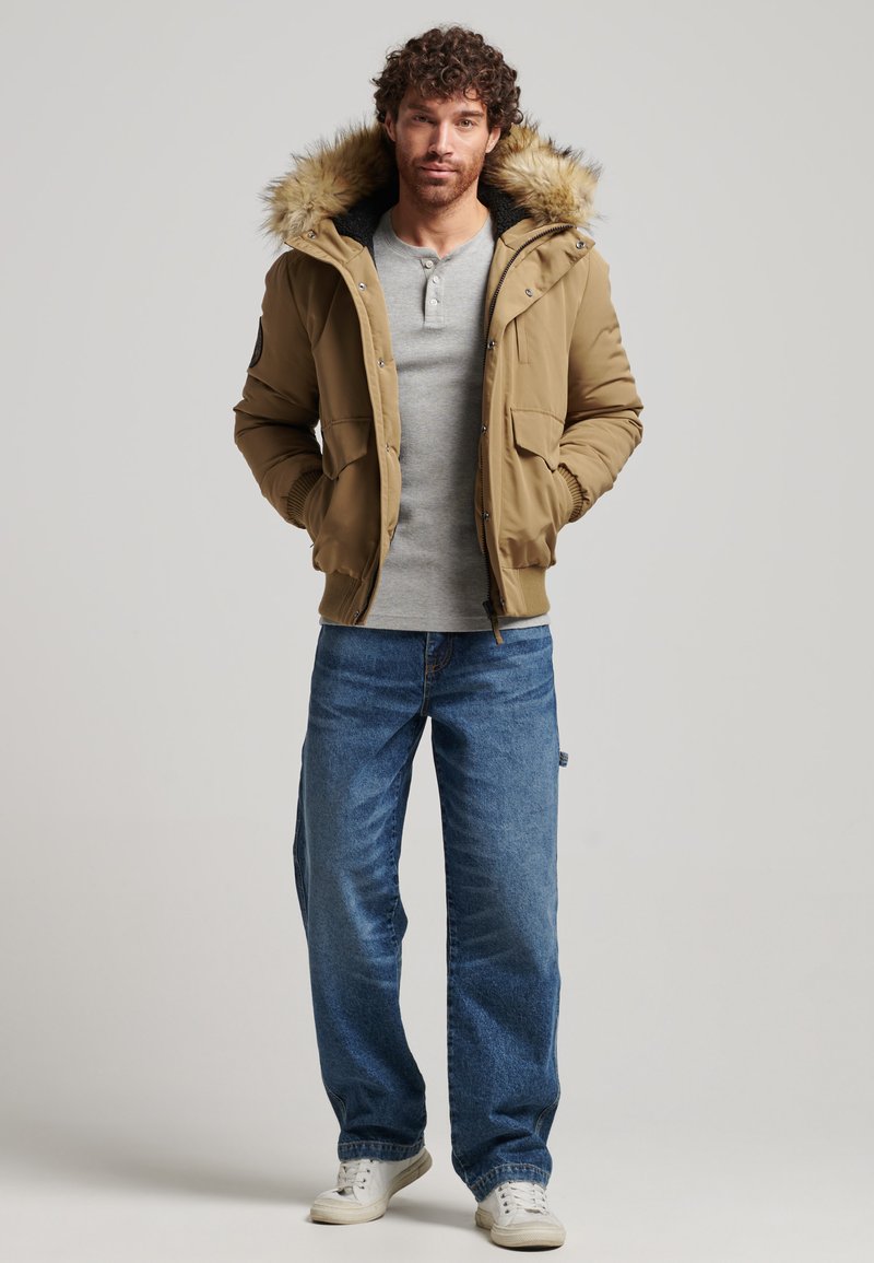 Superdry & Co EVEREST - Giacca invernale - sandstone