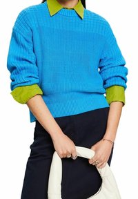 Esprit Stickad tröja - blue