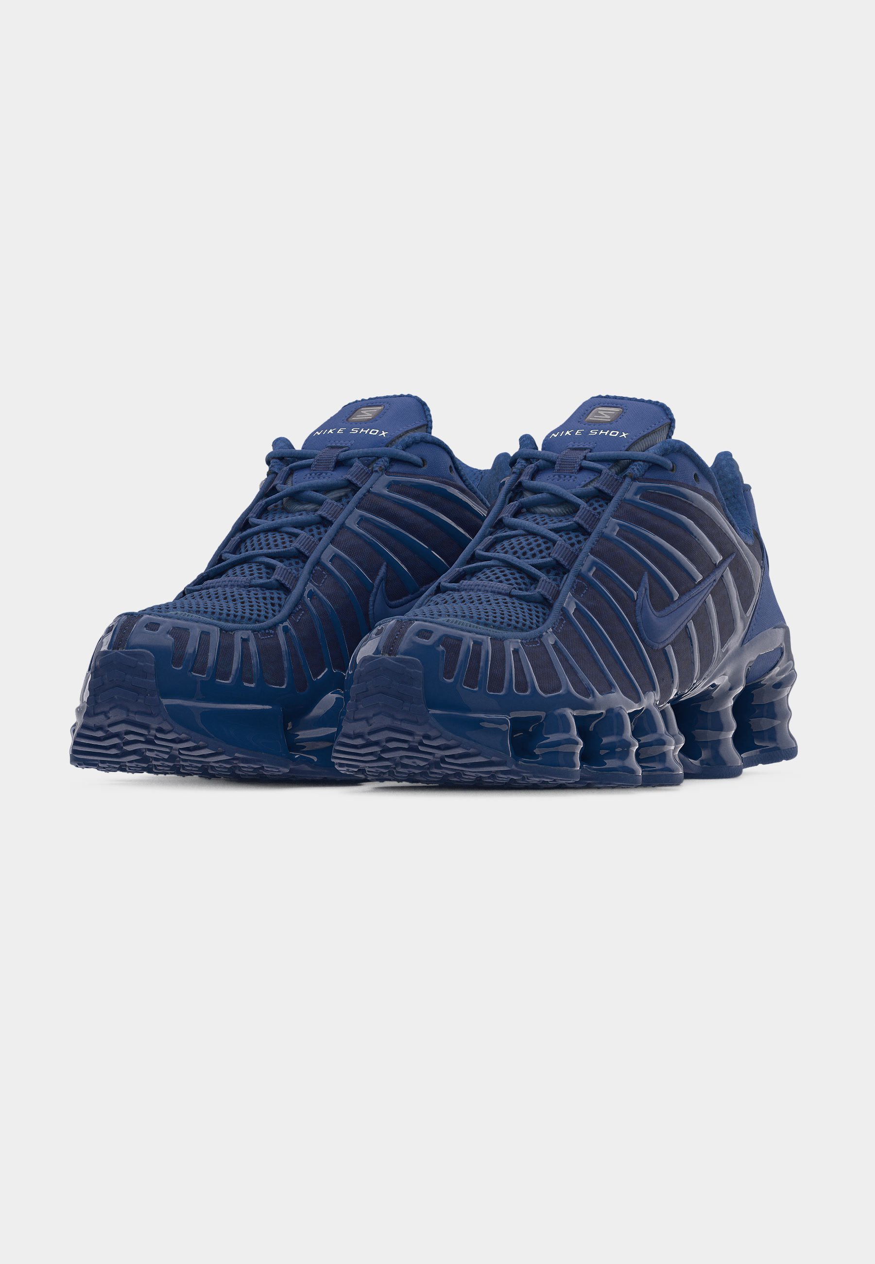 Nike Sportswear SHOX TL - Zapatillas - mystic navy/metallic silver