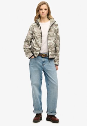 HOODED LOGO - Let jakke / Sommerjakker - green camo