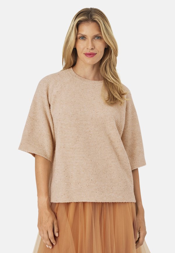 Strickpullover - bisquit