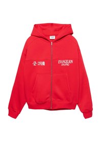 EVANGELION  - Felpa con zip - red