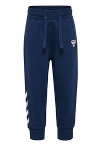 Hummel - REG LOGO - Pantalon classique - dress blues Image miniature 1