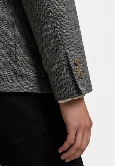 Polo Ralph Lauren MODERN HERRINGBONE SPORT COAT - Blézerkabát - black/cream
